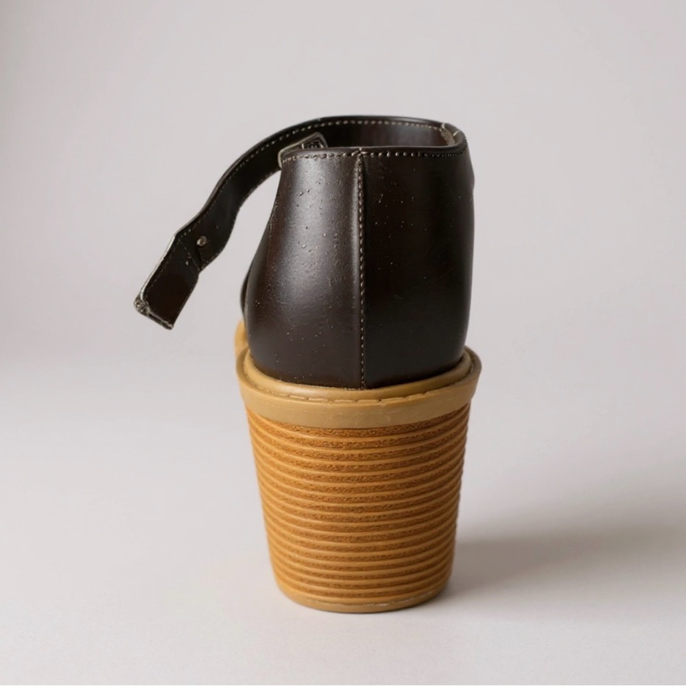 👡 Jayden Sandals by a.n.a | Size 9 | Water-Resistant + Stacked Heel - Picture 4 of 7